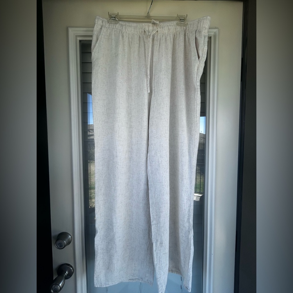 Beachy Boho Wide Leg Pants womens 1x